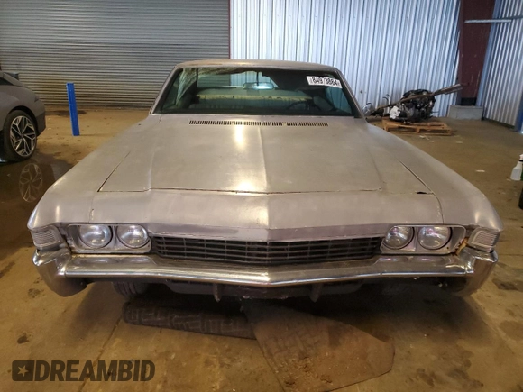 1968 Chevrolet Impala с VIN 164478C112689, выставлен на аукционе Copart как лот 84973864 с пробегом 59 255 миль миль и Чистый • Clean title. История ставок и продаж доступна на DreamBid. Изображение 5.