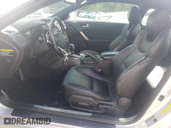 2015 Hyundai Genesis Coupe R-Spec with VIN KMHHU6KJ6FU126926, listed as a Copart auction lot 57085715 with 10,142 mi miles and Salvage title. Bid and sale history available at DreamBid. Image 7.