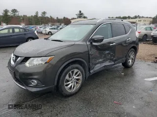 2014 Nissan Rogue SL with VIN 5N1AT2MV3EC866189, listed as a Copart auction lot 51655755 with 198,449 mi miles and Salvage Title. Bid and sale history available at carsss.com. Image 1.