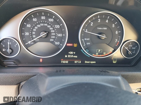 2015 BMW 4 Series 428i с VIN WBA3V5C50FP753849, выставлен на аукционе Copart как лот 45970145 с пробегом 73 242 миль миль и Списание • Salvage title. История ставок и продаж доступна на DreamBid. Изображение 9.