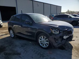 2014 Mazda CX-5 Grand Touring with VIN JM3KE2DY8E0361108, listed as a Copart auction lot 52876965 with 116,135 mi miles and Salvage Title. Bid and sale history available at carsss.com. Image 4.