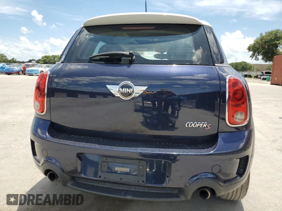 2012 MINI Countryman S with VIN WMWZC5C5XCWL56053, listed as a Copart auction lot 61342905 with 105,922 mi miles and Clean title. Bid and sale history available at DreamBid. Image 6.