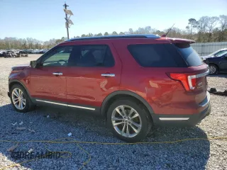 2018 Ford Explorer Limited with VIN 1FM5K7F81JGC47229, listed as a Copart auction lot 49345295 with 78,740 mi miles and Salvage Title. Bid and sale history available at carsss.com. Image 2.