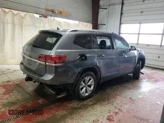 2019 Volkswagen Atlas S z VIN 1V2GR2CAXKC565750, wystawiony jako Copart lot #55911835 z przebiegiem 107 594 mil mil oraz Szkoda całkowita • Salvage title. Historia ofert i sprzedaży dostępna na DreamBid. Obrazek 3.