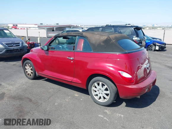 2006 Chrysler PT Cruiser Touring z VIN 3C3JY55E96T290754, wystawiony jako IAAI lot #42386401 z przebiegiem 82 650 mil mil oraz . Historia ofert i sprzedaży dostępna na DreamBid. Obrazek 3.