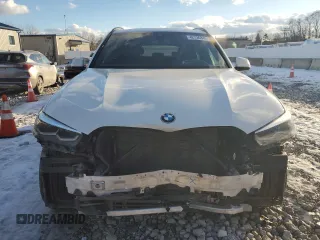 2021 BMW X5 M50i with VIN 5UXJU4C03M9E80842, listed as a Copart auction lot 42736845 with 75,390 mi miles and Salvage Title. Bid and sale history available at carsss.com. Image 5.