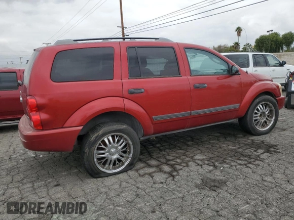 2006 Dodge Durango SLT with VIN 1D4HD482X6F102225, listed as a Copart auction lot 55707565 with 139,924 mi miles and Clean Title. Bid and sale history available at DreamBid. Image 3.