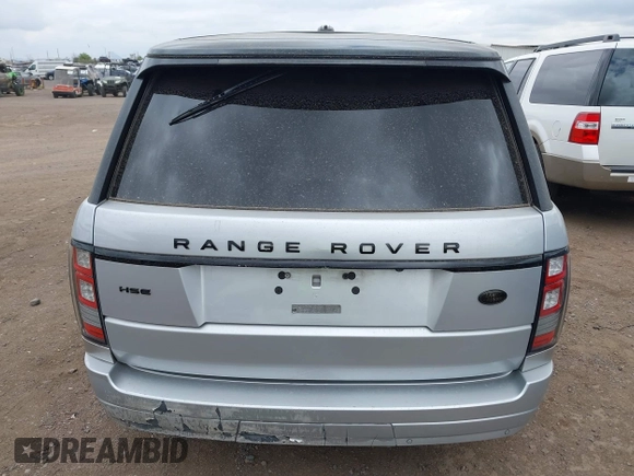 2015 Land Rover Range Rover HSE with VIN SALGS2VF8FA210651, listed as a IAAI auction lot 42199902 with 79,021 mi miles and . Bid and sale history available at DreamBid. Image 16.