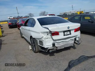 2017 BMW 5 Series 540i with VIN WBAJE5C33HG914686, listed as a IAAI auction lot 41755426 with 62,396 mi miles and . Bid and sale history available at carsss.com. Image 3.