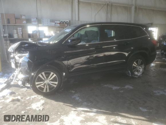 2018 Honda Pilot EX-L with VIN 5FNYF6H52JB007880, listed as a Copart auction lot 87397104 with 98,675 mi miles and Salvage Title. Bid and sale history available at carsss.com. Image 1.