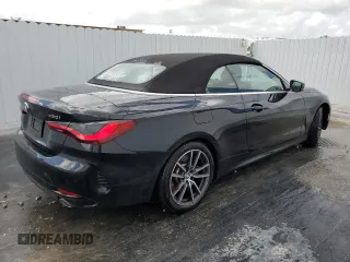 2025 BMW 4 Series 430i z VIN WBA33DB02SCT88386, wystawiony jako Copart lot #51690135 z przebiegiem 7 071 mil mil oraz Czysty tytuł • Clean title. Historia ofert i sprzedaży dostępna na DreamBid. Obrazek 3.