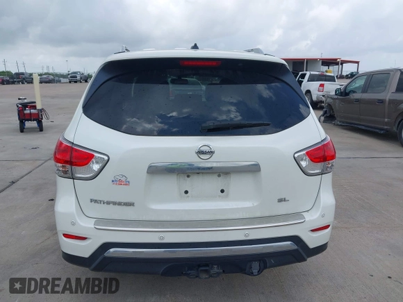 2016 Nissan Pathfinder Platinum with VIN 5N1AR2MN2GC655552, listed as a IAAI auction lot 42052079 with 232,908 mi miles. Bid and sale history available at carsss.com. Image 15.