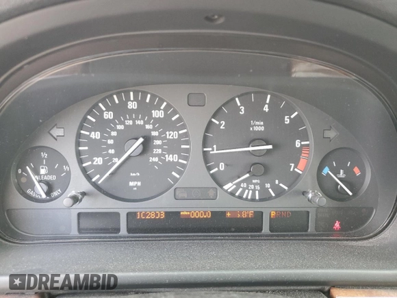 2001 BMW 5 Series 525iA with VIN WBADT43441GX24794, listed as a Copart auction lot 50913595 with 102,803 mi miles and Salvage Title. Bid and sale history available at carsss.com. Image 9.