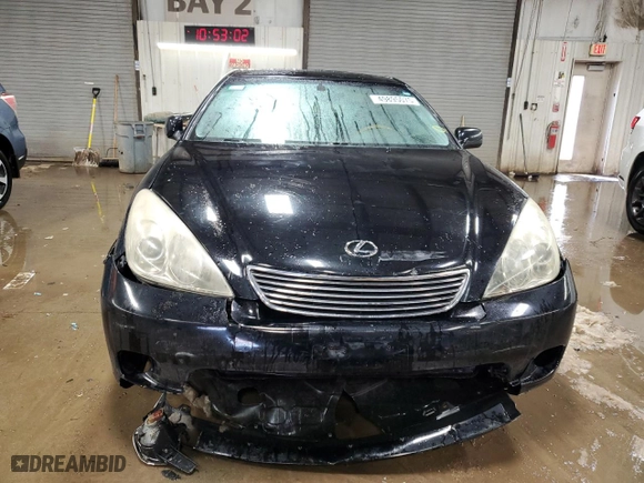2005 Lexus ES 330 with VIN JTHBA30G055075617, listed as a Copart auction lot 49895075 with 240,252 mi miles and Salvage Title. Bid and sale history available at carsss.com. Image 5.