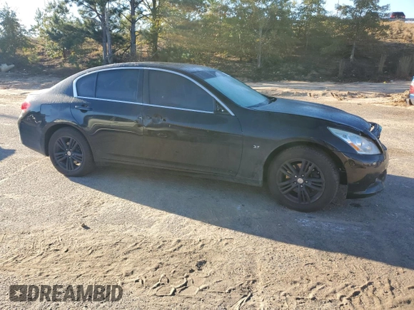 2015 Infiniti Q40 with VIN JN1CV6AR5FM522612, listed as a Copart auction lot 76236824 with 134,428 mi miles and Salvage Title. Bid and sale history available at DreamBid. Image 4.