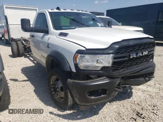 2022 Ram 5500 Tradesman with VIN 3C7WRNDL5NG158132, listed as a Copart auction lot 71730444 with 64,748 mi miles and Salvage Title. Bid and sale history available at carsss.com. Image 4.