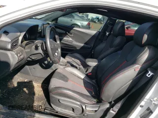 2019 Hyundai Veloster Turbo R-Spec with VIN KMHTH6AB0KU013864, listed as a Copart auction lot 69713173 with 60,523 mi miles. Bid and sale history available at carsss.com. Image 7.