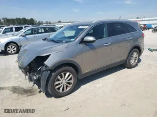 2017 Kia Sorento LX V6 with VIN 5XYPGDA56HG187472, listed as a Copart auction lot 48490465 with 161,586 mi miles and Salvage Title. Bid and sale history available at carsss.com. Image 1.