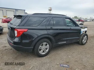 2023 Ford Explorer XLT with VIN 1FMSK8DH3PGA58229, listed as a Copart auction lot 58571525 with 64,536 mi miles and Salvage title. Bid and sale history available at DreamBid. Image 3.