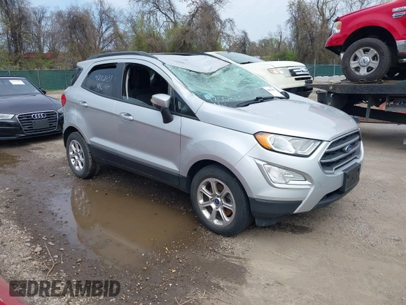 2019 Ford EcoSport SE z VIN MAJ3S2GE9KC298270, wystawiony jako IAAI lot #42002437 z przebiegiem 25 139 mil mil oraz . Historia ofert i sprzedaży dostępna na DreamBid. Obrazek 1.