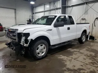 2014 Ford F-150 XL with VIN 1FTFX1CF1EKE75289, listed as a Copart auction lot 44131305 with 197,937 mi miles and Salvage Title. Bid and sale history available at DreamBid. Image 1.