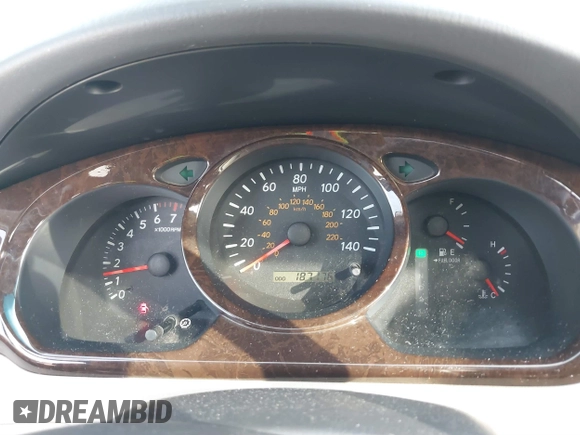 2002 Toyota Highlander with VIN 0JTEHF21A52007243, listed as a IAAI auction lot 41761824 with 187,176 mi miles and . Bid and sale history available at DreamBid. Image 7.