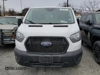 2023 Ford Transit Cargo with VIN 1FTBR1Y88PKA97221, listed as a Copart auction lot 43410475 with 34,927 mi miles and Salvage Title. Bid and sale history available at DreamBid. Image 5.