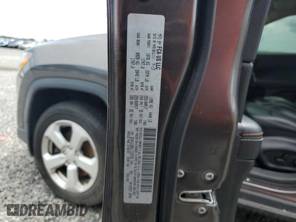 2018 Jeep Compass Latitude с VIN 3C4NJCBB0JT137575, выставлен на аукционе Copart как лот 63464525 с пробегом 80 742 миль миль и Чистый • Clean title. История ставок и продаж доступна на DreamBid. Изображение 13.
