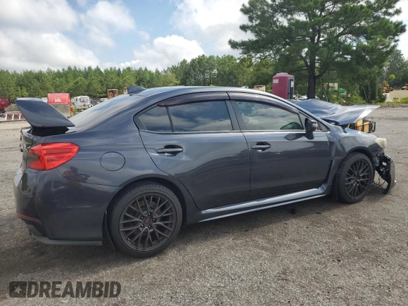 2015 Subaru WRX STI with VIN JF1VA2P66F9832803, listed as a Copart auction lot 63178685 with 87,367 mi miles and Salvage title. Bid and sale history available at DreamBid. Image 3.