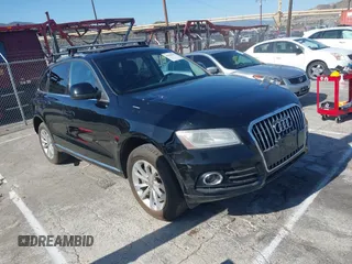 2014 Audi Q5 Premium z VIN WA1CFAFP0EA085858, wystawiony jako IAAI lot #41956522 z przebiegiem Nie podano mil oraz . Historia ofert i sprzedaży dostępna na DreamBid. Obrazek 1.