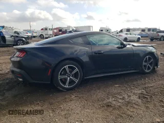 2024 Ford Mustang EcoBoost with VIN 1FA6P8TH3R5107216, listed as a Copart auction lot 43334045 with 31,659 mi miles and Salvage Title. Bid and sale history available at DreamBid. Image 3.