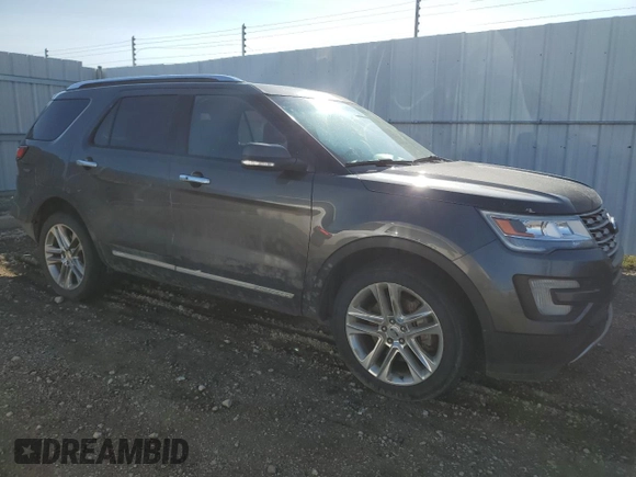 2016 Ford Explorer Limited z VIN 1FM5K8F82GGC74213, wystawiony jako Copart lot #59098555 z przebiegiem 207 487 mil mil oraz Szkoda całkowita • Salvage title. Historia ofert i sprzedaży dostępna na DreamBid. Obrazek 4.