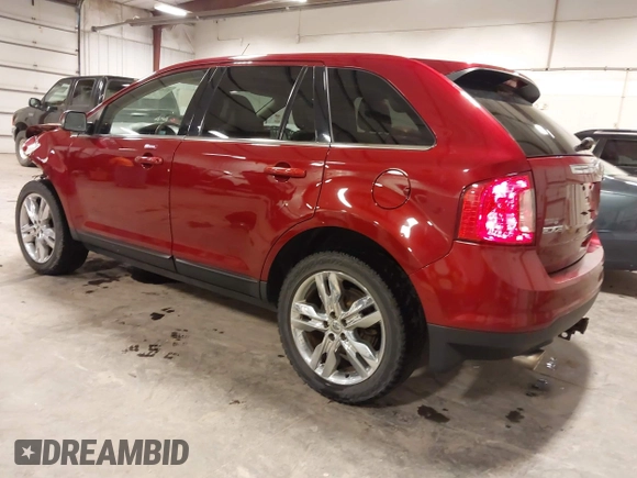 2013 Ford Edge Limited with VIN 2FMDK4KC7DBC89002, listed as a IAAI auction lot 41882719 with 250,474 mi miles. Bid and sale history available at carsss.com. Image 3.