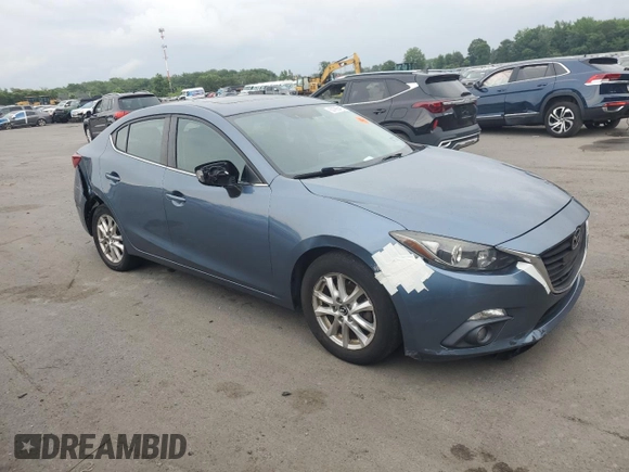 2015 Mazda 3 i Touring with VIN 3MZBM1V75FM226322, listed as a Copart auction lot 63765415 with 141,329 mi miles and Salvage title. Bid and sale history available at DreamBid. Image 4.