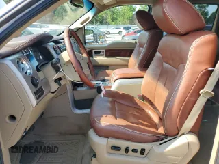2009 Ford F-150 XL with VIN 1FTPW14V99KB33415, listed as a Copart auction lot 60546565 with 96,602 mi miles and Salvage title. Bid and sale history available at DreamBid. Image 7.