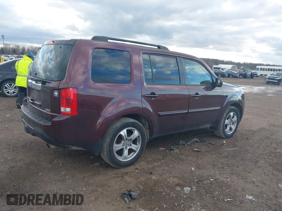 2013 Honda Pilot EX-L with VIN 5FNYF4H60DB066282, listed as a IAAI auction lot 40836817 with 244,122 mi miles and . Bid and sale history available at carsss.com. Image 4.
