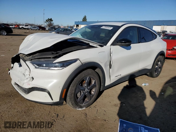 2023 Ford Mustang Mach-E Select с VIN 3FMTK1SS5PMA40069, выставлен на аукционе Copart как лот 87806565 с пробегом Не указан миль и Списание • Salvage title. История ставок и продаж доступна на DreamBid. Изображение 1.