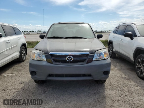 2005 Mazda Tribute i with VIN 4F2YZ02Z05KM51509, listed as a Copart auction lot 75985994 with Not Provided miles and Salvage Title. Bid and sale history available at carsss.com. Image 5.