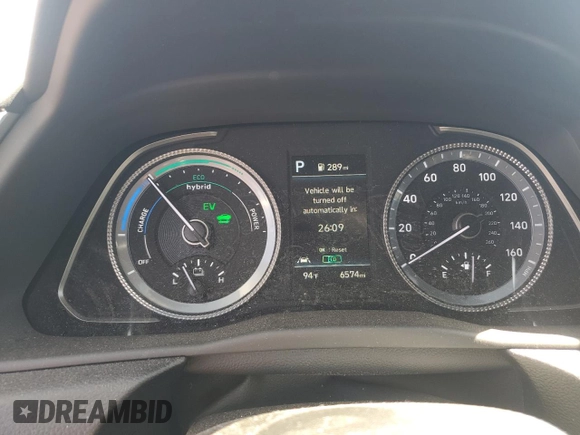 2023 Hyundai Sonata Hybrid SEL with VIN KMHL34JJ7PA058576, listed as a Copart auction lot 68246423 with 6,574 mi miles. Bid and sale history available at carsss.com. Image 9.