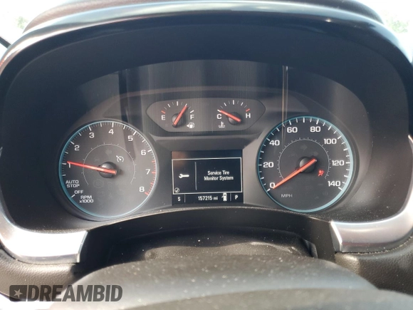 2020 Chevrolet Traverse LT Cloth with VIN 1GNERGKW8LJ168125, listed as a Copart auction lot 60665465 with 157,215 mi miles and Salvage title. Bid and sale history available at DreamBid. Image 9.