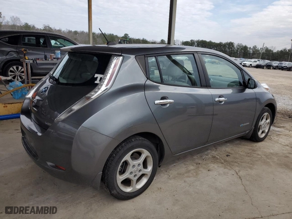 2015 Nissan LEAF SL with VIN 1N4AZ0CP7FC304006, listed as a Copart auction lot 44634605 with 67,097 mi miles and Clean Title. Bid and sale history available at carsss.com. Image 3.