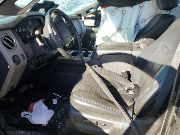 2014 Ford F-350 XLT with VIN 1FT8W3BT2EEA54050, listed as a Copart auction lot 50062505 with 142,252 mi miles and Salvage title. Bid and sale history available at DreamBid. Image 7.