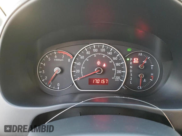 2007 Suzuki SX4 with VIN JS2YB415075101024, listed as a Copart auction lot 80359844 with 170,157 mi miles and Clean Title. Bid and sale history available at DreamBid. Image 9.