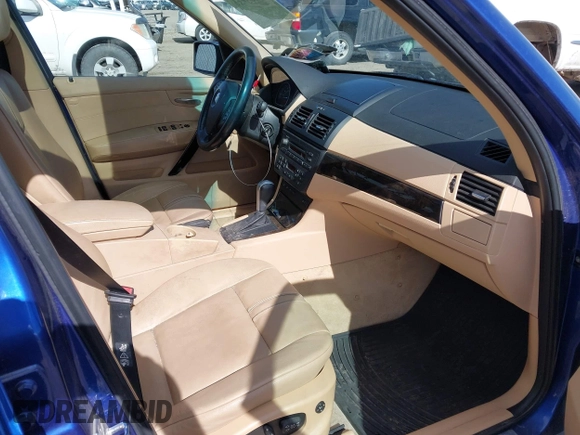 2008 BMW X3 3.0si with VIN WBXPC93448WJ17004, listed as a IAAI auction lot 41965989 with 127,556 mi miles. Bid and sale history available at carsss.com. Image 5.