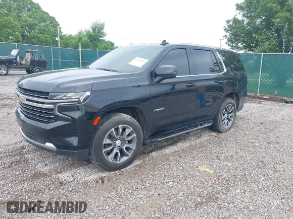 2023 Chevrolet Tahoe LT with VIN 1GNSKNKD6PR497553, listed as a IAAI auction lot 42180897 with Not provided miles and . Bid and sale history available at DreamBid. Image 2.