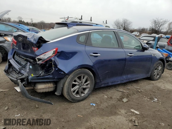 2019 Kia Optima LX with VIN 5XXGT4L3XKG350398, listed as a Copart auction lot 44720695 with 61,361 mi miles and Salvage Title. Bid and sale history available at carsss.com. Image 3.