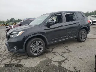 2020 Honda Passport EX-L with VIN 5FNYF8H55LB005670, listed as a Copart auction lot 59670695 with 64,273 mi miles and Salvage title. Bid and sale history available at DreamBid. Image 1.