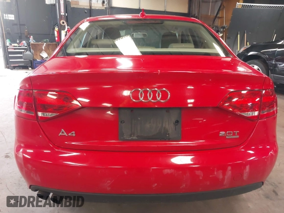 2010 Audi A4 2.0T Premium with VIN WAUBFAFL7AN011884, listed as a IAAI auction lot 41901394 with 120,108 mi miles. Bid and sale history available at carsss.com. Image 16.