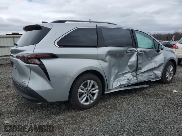 2024 Toyota Sienna XLE z VIN 5TDJSKFC3RS148195, wystawiony jako Copart lot #49125385 z przebiegiem Nie podano mil oraz Szkoda całkowita • Salvage title. Historia ofert i sprzedaży dostępna na DreamBid. Obrazek 3.