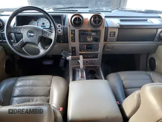 2004 Hummer H2 with VIN 5GRGN23U54H108629, listed as a Copart auction lot 78060184 with 227,696 mi miles and Salvage Title. Bid and sale history available at carsss.com. Image 8.
